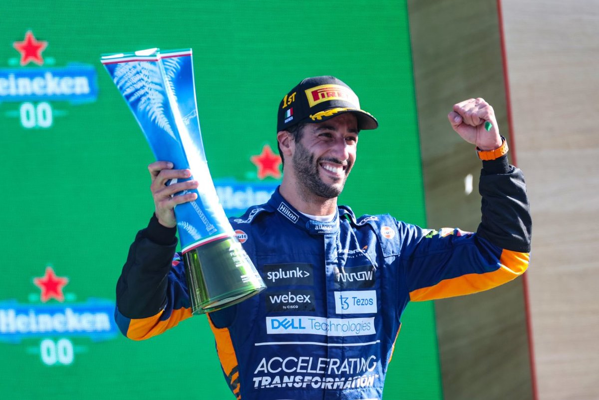 This is Daniel Ricciardo, let me remind you.