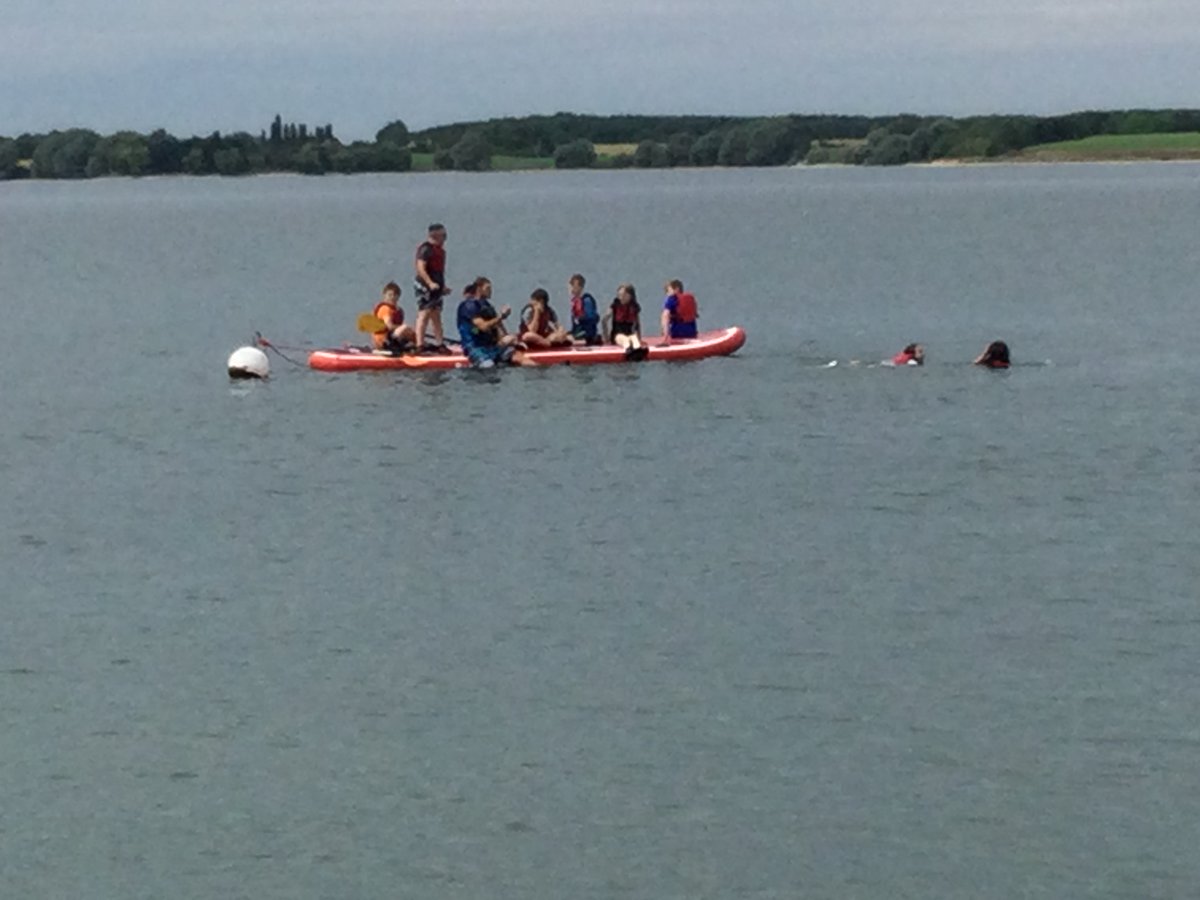 Year 6 - giant paddle boarding! @ElliotFndtn