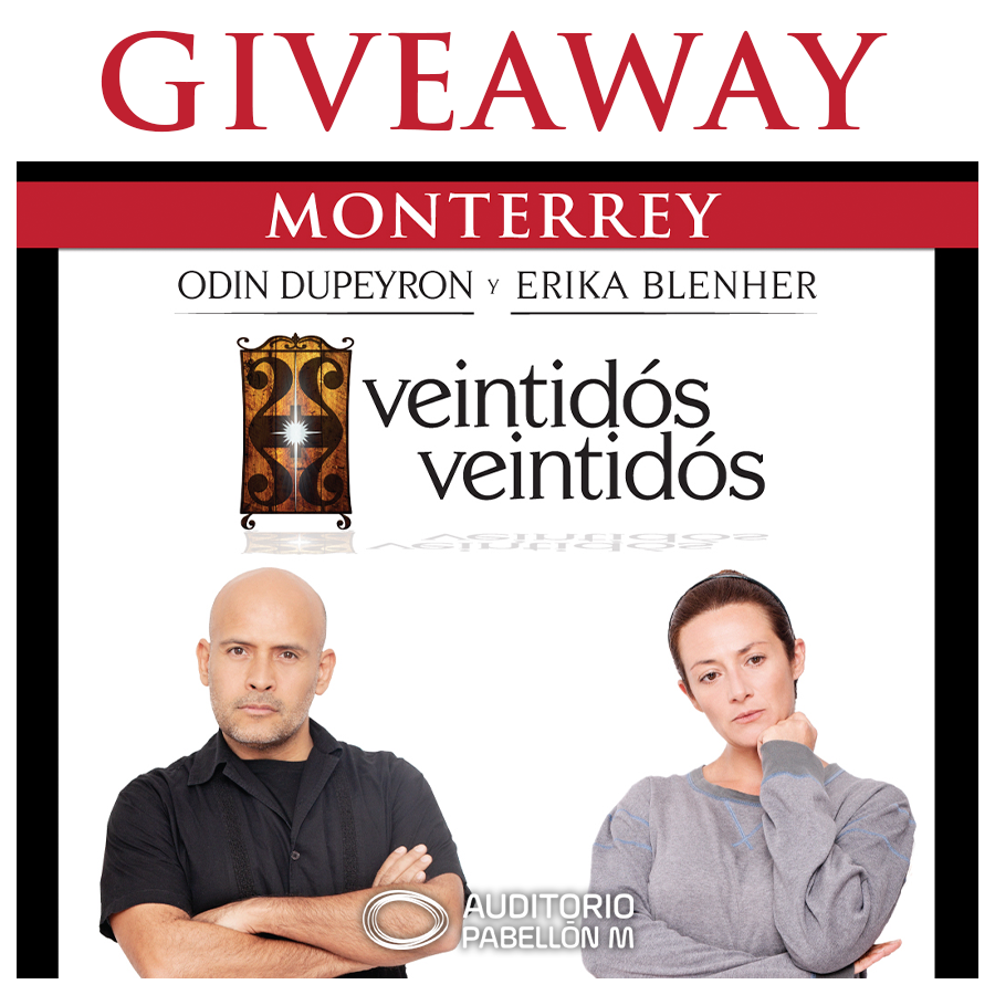 🙌G I V E A W A Y🙌

La obra de Odin Dupeyron 22:22 llega a nuestro escenario este 14 de Julio a las 20:30 horas y no te lo puedes perder. 🤩  Participa por un acceso doble:

🔹Da RT, like y síguenos para participar

🏆El ganador será anunciado este 13 de julio a las 16:00 horas.