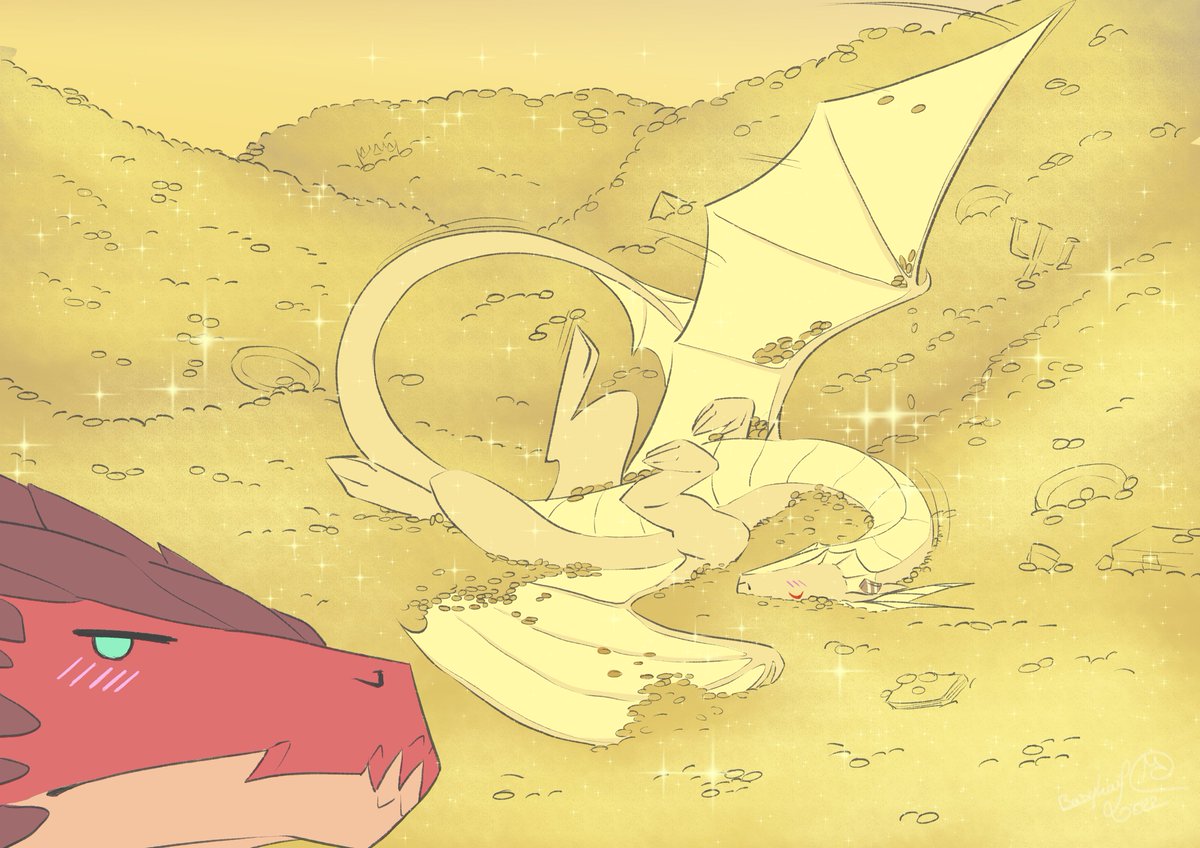 FateInspiration's tweet photo. https://t.co/MFXDxvxq0b
Fortunately, patience is one of the qualities of a dragon. Poor Arthur is not at his wits' end, but he is happy to have succeeded in attracting the attention of the beauty.
#fgo #gilgamesh #arthurpendragon #femgil #lanthur #gilthur https://t.co/sudDok9HhY