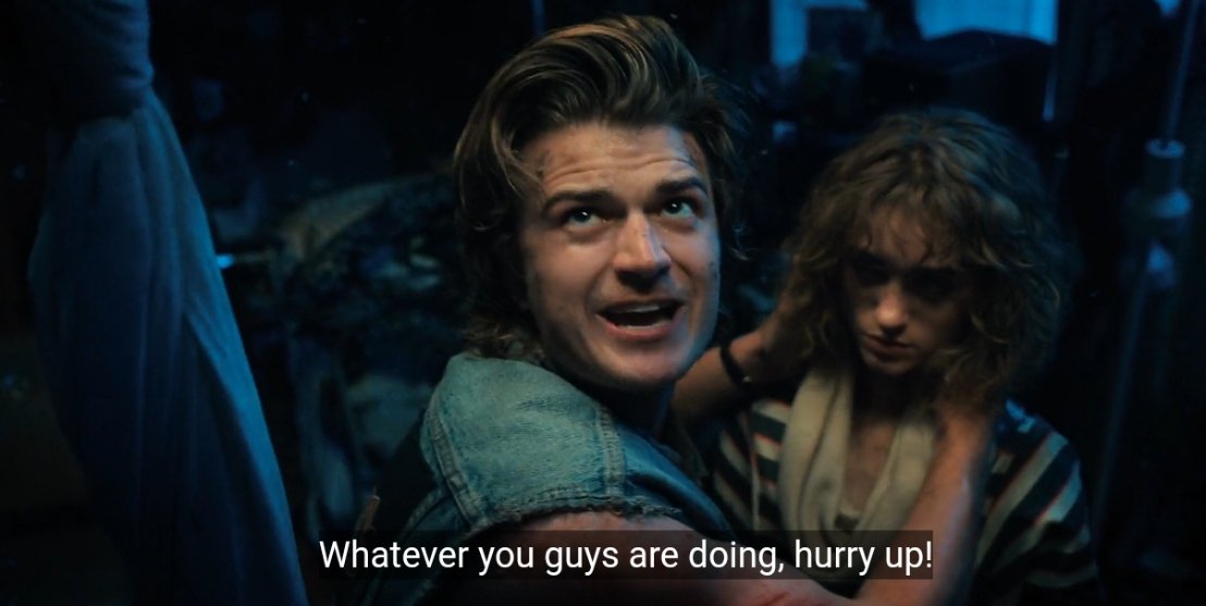 strangerthinker's tweet photo. the stress level during this scene 😭 https://t.co/asgzCADmjy