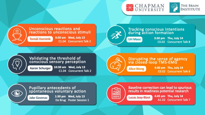 Exciting that <a href="/assc25/">ASSC25 Amsterdam</a> started today. And we are honored that <a href="/Brain_CU/">Chapman Brain Institute</a> people are presenting 5 talks and a poster.