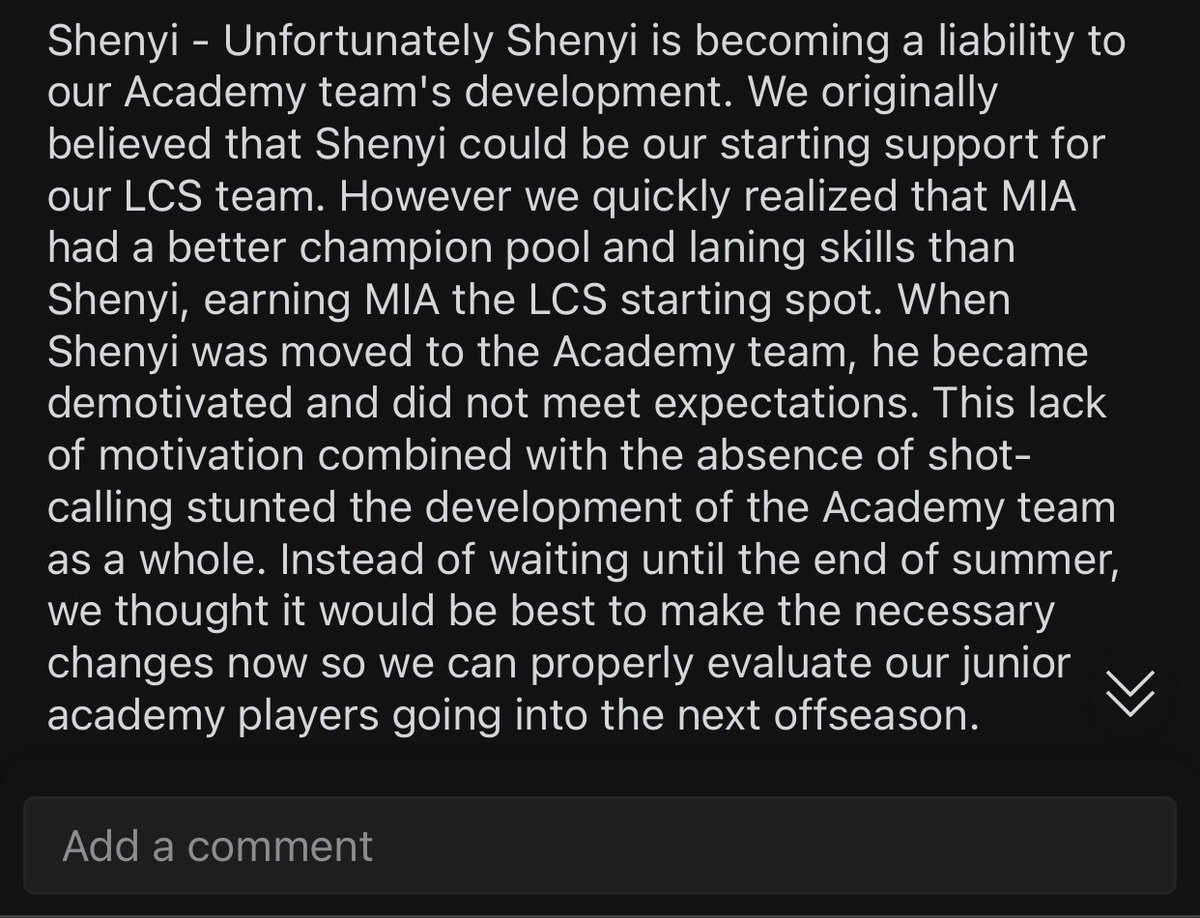 IWDominate's tweet photo. Imagine this is what your org types about you 3 weeks into summer split on a fucking reddit thread.  Man I hate that disgusting org. https://t.co/nstWqVcWQs