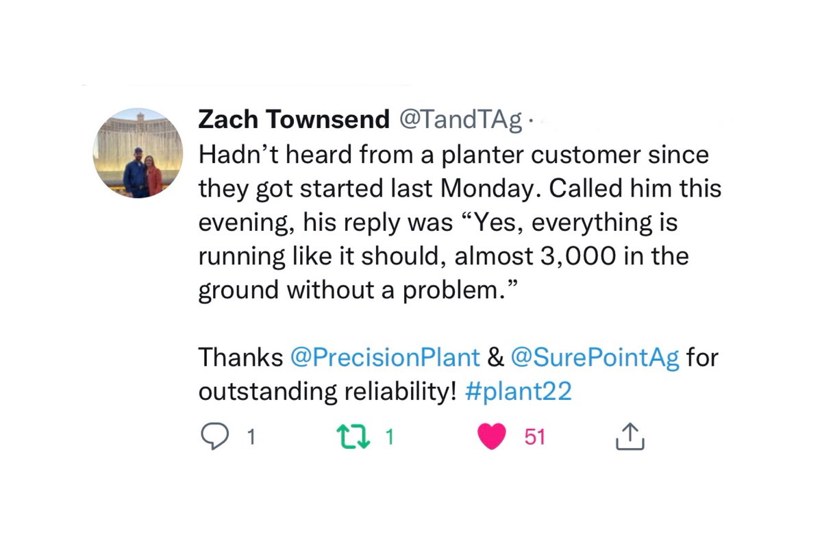 SurePointAg's tweet image. 💪🏻😁 What a cool testimonial from one of our dealers in Kansas. Thanks for sharing, @tandtag! #SurePointAg #PrecisionAg #LiquidApplication #FertilizerApplication #FarmSmarter #EveryRowMatters #AgTwitter