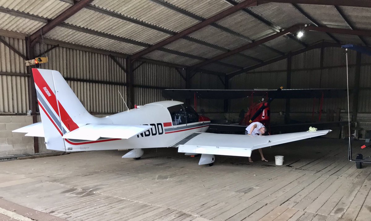 I’m a share owner in this #RobinDR400. Going to enjoy this very much 😀#AvGeeks