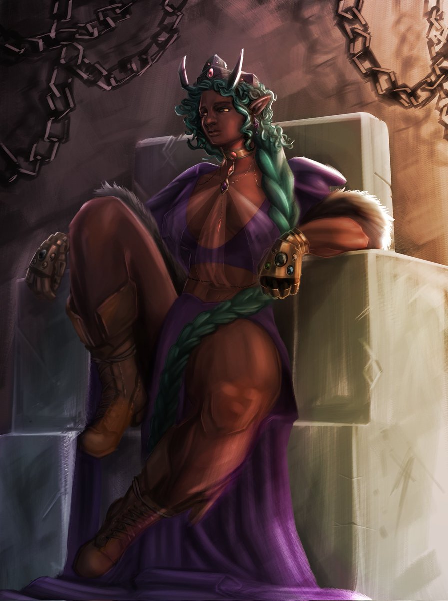 fallms_art's tweet photo. Personagem velho, desenho novo.
Petra R.V. Agnes (OC que usei pra D&amp;D)
Tags: #dnd #digitalart #digitalpainting #originalcharacter #art #dndart https://t.co/VmspdfTu1v