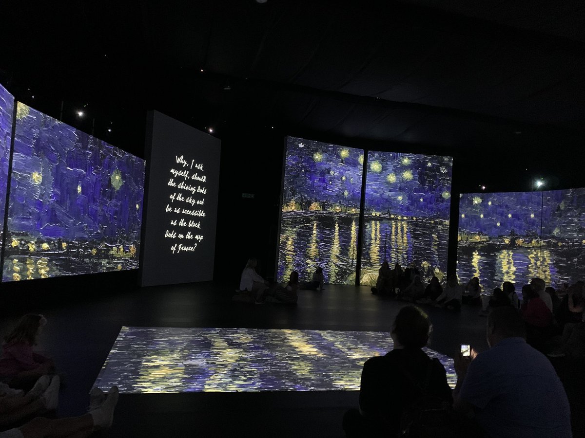 endrickwaters's tweet photo. 2nd time visiting and no less spectacular.#VanGoghLive https://t.co/sqc2rK9fDm