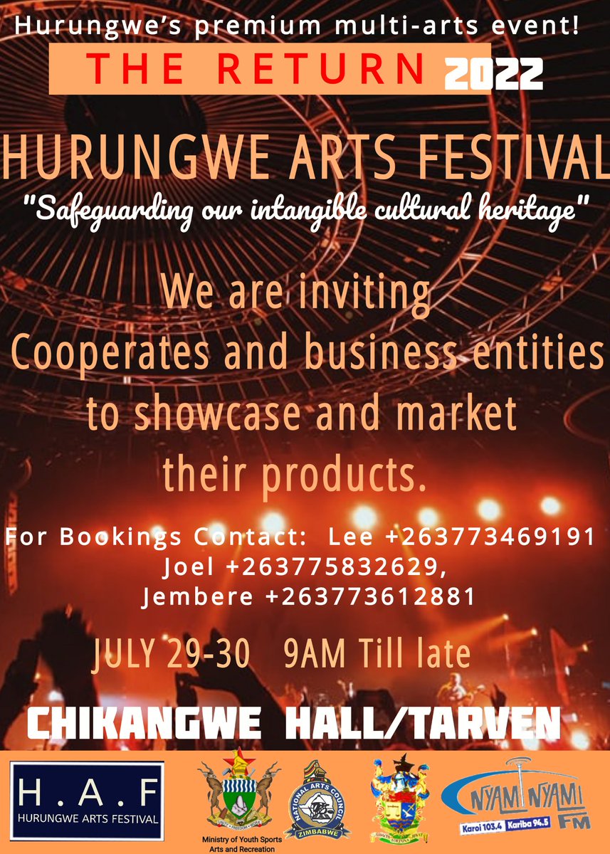 Hurungwe Arts Festival (@hurungwef) on Twitter photo 