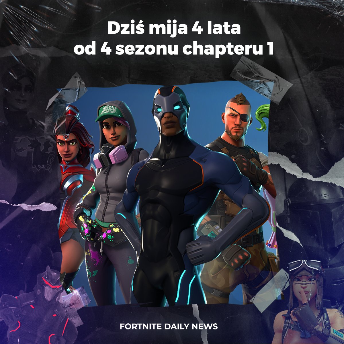 FortniteDailyPL's tweet photo. Czy wiedzieliście że minęło już 1461 od 4 sezonu? 😱 https://t.co/wBXHaURUJZ