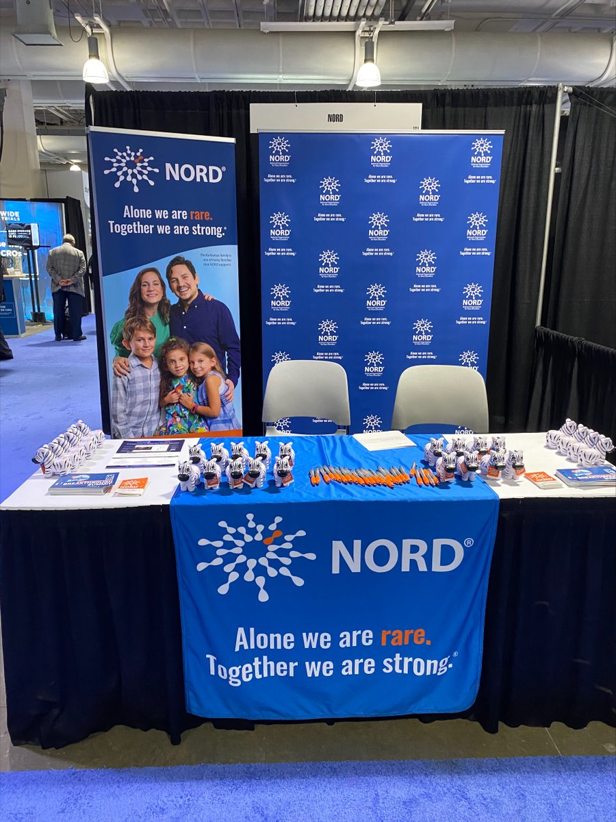 RareDiseases's tweet photo. All #WorldOrphanUSA attendees: Stop by the NORD booth during today's networking reception โ starting now in the expo hall! #WODC #WODCUSA https://t.co/X7tAqgYmtk