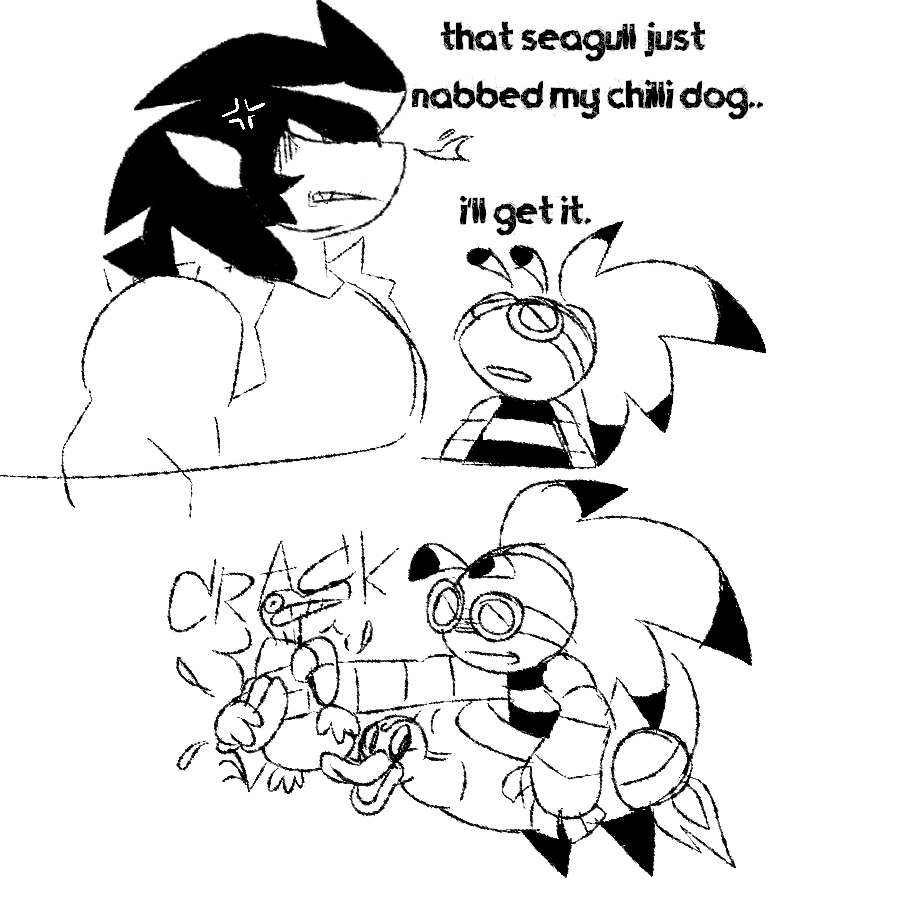 been enjoyin these summer pieces alot it gives me a chance to make ocs actually do shit