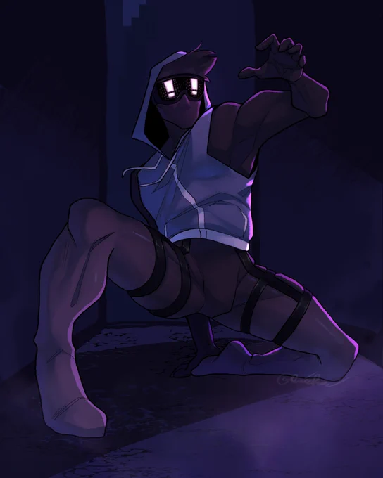 #PortfolioDay2022 hello, my name's Andy! I'm a transmasc illustrator/animator who has an affinity for faceless men 
