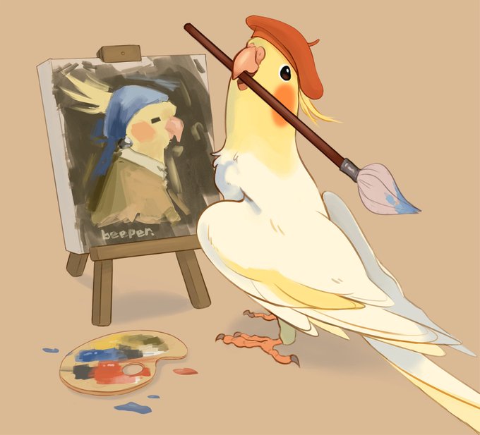 「easel paint」 illustration images(Latest)