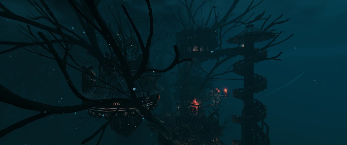 _Isseikun's tweet photo. The branches of the Great Tree expands as multiple structures were added to Yggdrasil's Seed in preparation of the Mistlands Update.

#Valheim #ValheimBotM https://t.co/vn9s6GsMT1