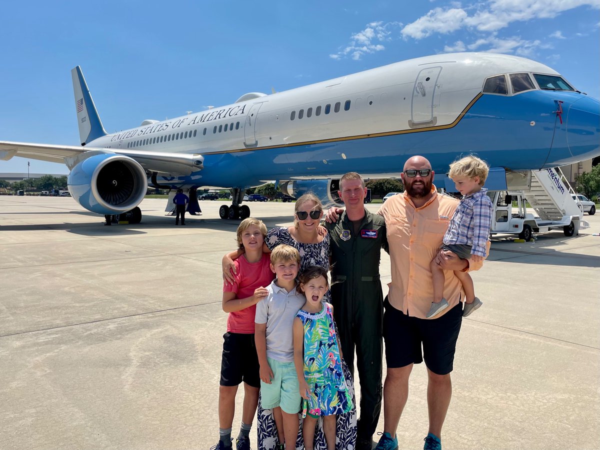 Grateful we were able to road trip up the East Coast &amp; show our children some of our past &amp; current family military history. Arlington National Cemetery; West Point Chapel where my brother works &amp; I was dedicated as an infant; seeing my brother in law fly Air Force 2.