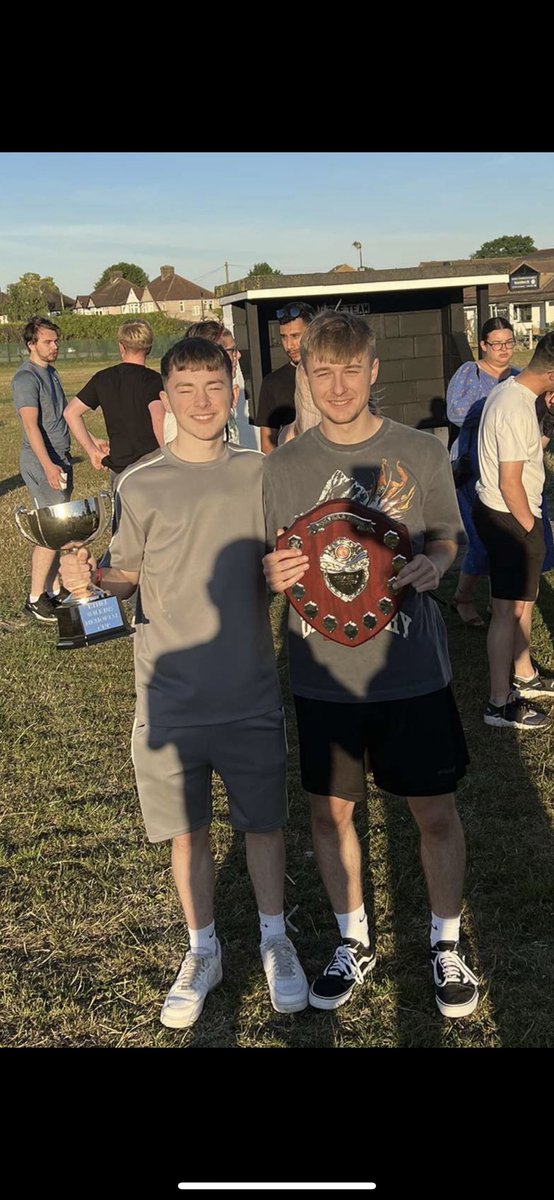 CallumHowell_02's tweet photo. Two time champs🏆🏆🦁@eltham_lions @WESFA_Football @voltrasports ⚽️ https://t.co/vvjY8H9FEE