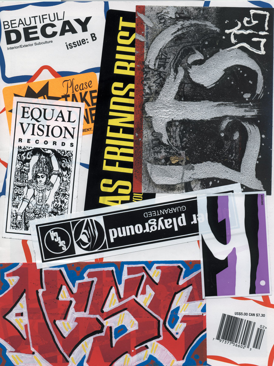 AmirHFallah's tweet photo. I forgot how many cool artists and designers we featured in @BeautifulDecay magazine before they became well known. Here is a trip down memory lane with all the cover art of issue A-Z (the magazine was lettered instead of numbered bc 20 year old Amir thought that was clever.) https://t.co/GaGKWmVHpN