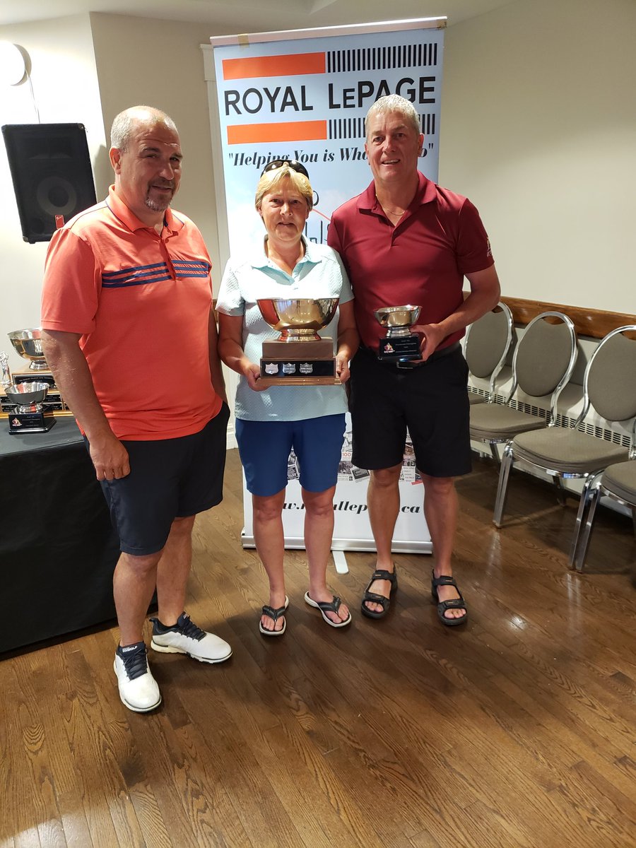 NLGolf's tweet photo. Congraulations to 2022 Super Swnior Champions Janet Mills and Don Boland both members @BallyHaly . Janet carded a 172 and Boland a 155 over the 36 hole competition at the Royal LePage Provincial Amateur Championships.  Final round starts at 7:30 with the ladies. https://t.co/54Vi3jRxzz