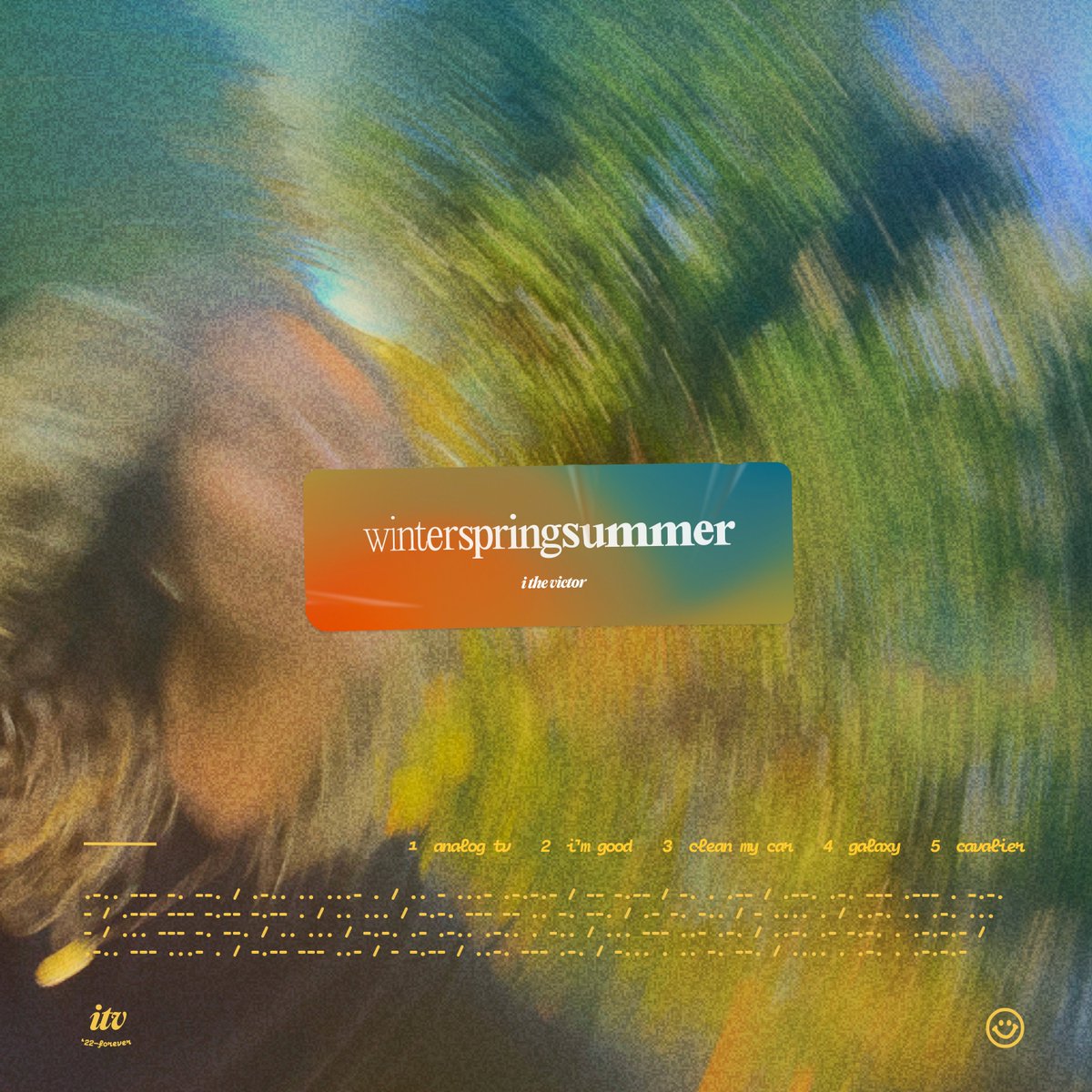 ithevictor's tweet image. ‘winterspringsummer’, the final* itv ep, will be out next tuesday 7/19 ❄️🌱🌸🌞