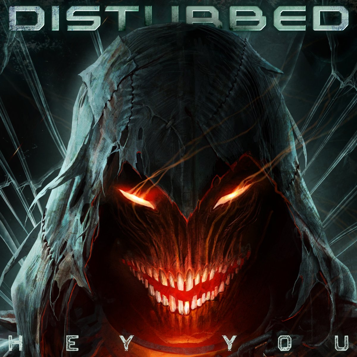 Disturbed's tweet photo. "Hey You" is OUT TOMORROW 🤘 
 
Pre-save now: 
https://t.co/HMPLMbgvAk

Video premiere: 
https://t.co/YlJLMhFSzl https://t.co/sBD21Bm5XB