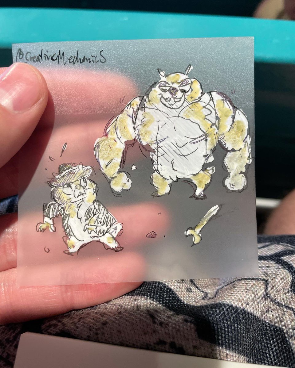 creativemechncs's tweet photo. DisneyWorld Art Drops! 2/2
.
How do you make waiting in long lines more bearable? Do little post-it note sketches to pass the time!
.
#postitnoteart #postitnotes #stickynoteart #stickynotesketch #disneyart #disneyworld #artdrop #artdropday #streetart #foundart #sketchbook https://t.co/8fpNEt0pCT