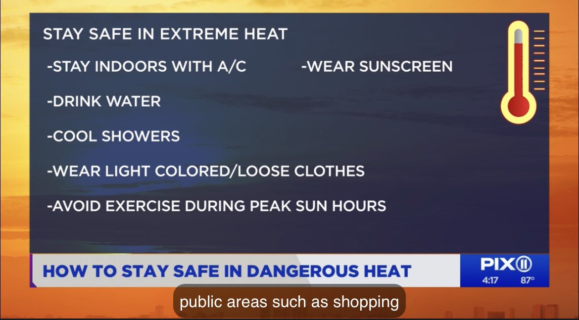 Columbia Emergency Medicine (@columbiaem) on Twitter photo Our very own Medical Director at <a href="/NYPLHDEM/">NYP LH DEM</a> <a href="/mpolavarapu/">Mahesh Polavarapu, MD</a> with how to stay safe as the summer heats up on <a href="/PIX11News/">PIX11 News</a> #heat #summer
Watch herešŗšš: pix11.com/news/local-new⦠Our very own Medical Director at <a href="/NYPLHDEM/">NYP LH DEM</a> <a href="/mpolavarapu/">Mahesh Polavarapu, MD</a> with how to stay safe as the summer heats up on <a href="/PIX11News/">PIX11 News</a> #heat #summer
Watch herešŗšš: pix11.com/news/local-newā¦