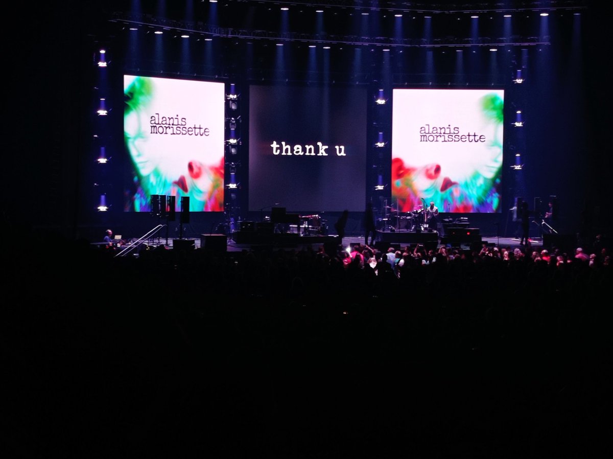 After 19 years (Bogotá, 2003) got to finally see her again. What am amazing concert!! <a href="/Alanis/">Alanis Morissette</a> in Montreal