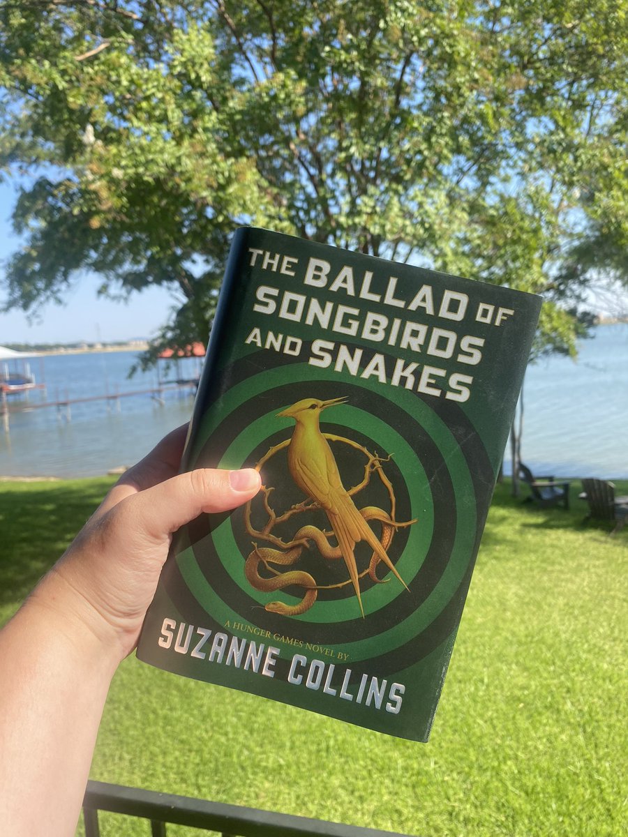liv_trusty's tweet photo. Just finished The Hunger Games prequel in my fight against #Readicide! I loved learning about Snow’s past and the history of the Hunger Games https://t.co/HTYgcfIk7C