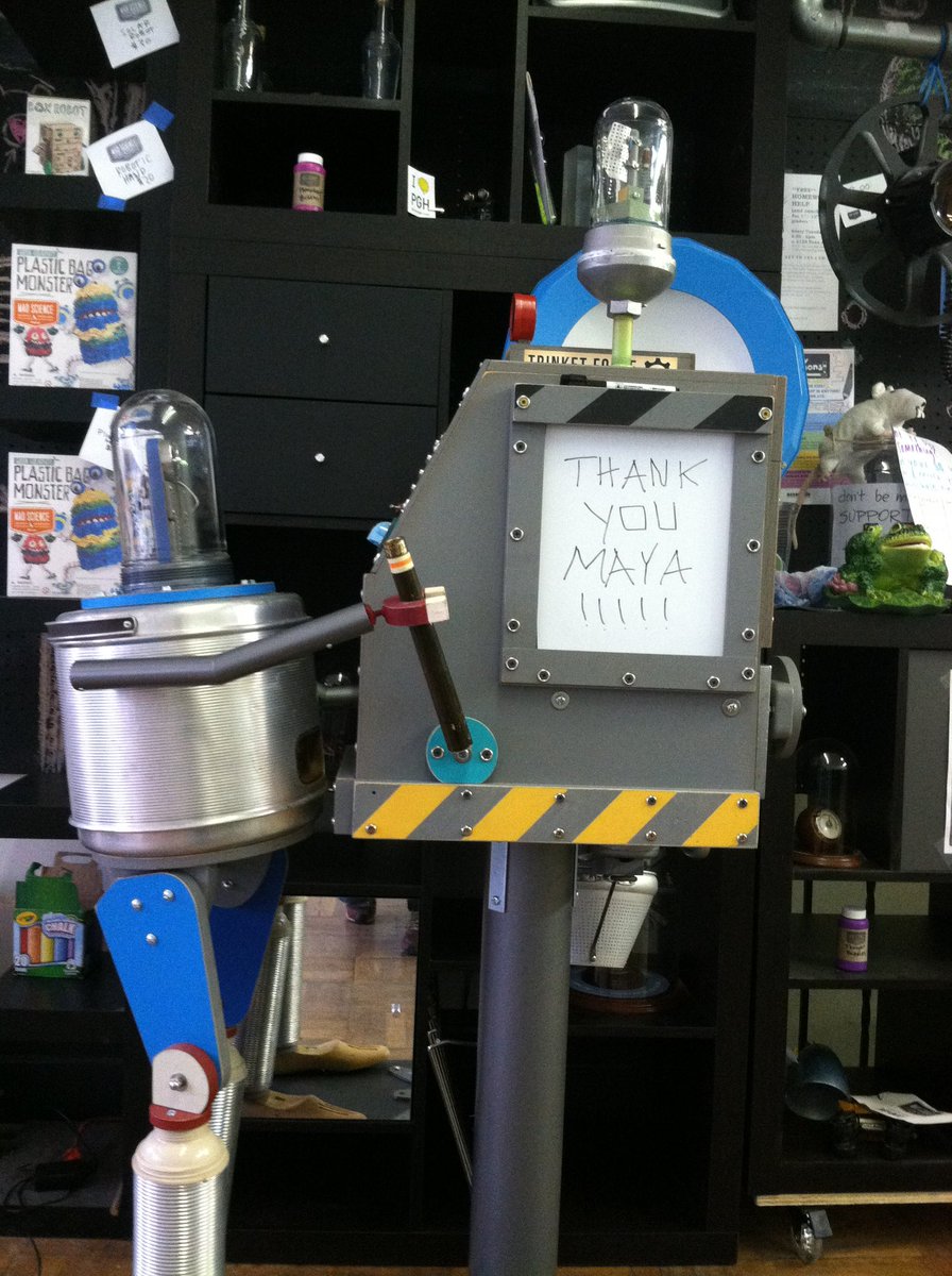 mickeymcmanus's tweet image. I wonder how he’s doing? @tobyfraley has he come in for repairs lately? #RobotRepair #trinketforge #madsciencerepair