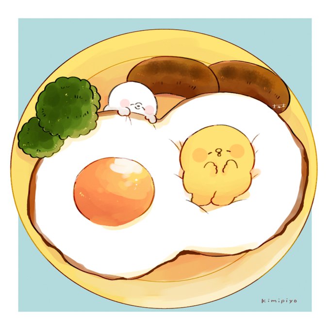 「卵 目玉焼き」のTwitter画像/イラスト(新着)｜21ページ目