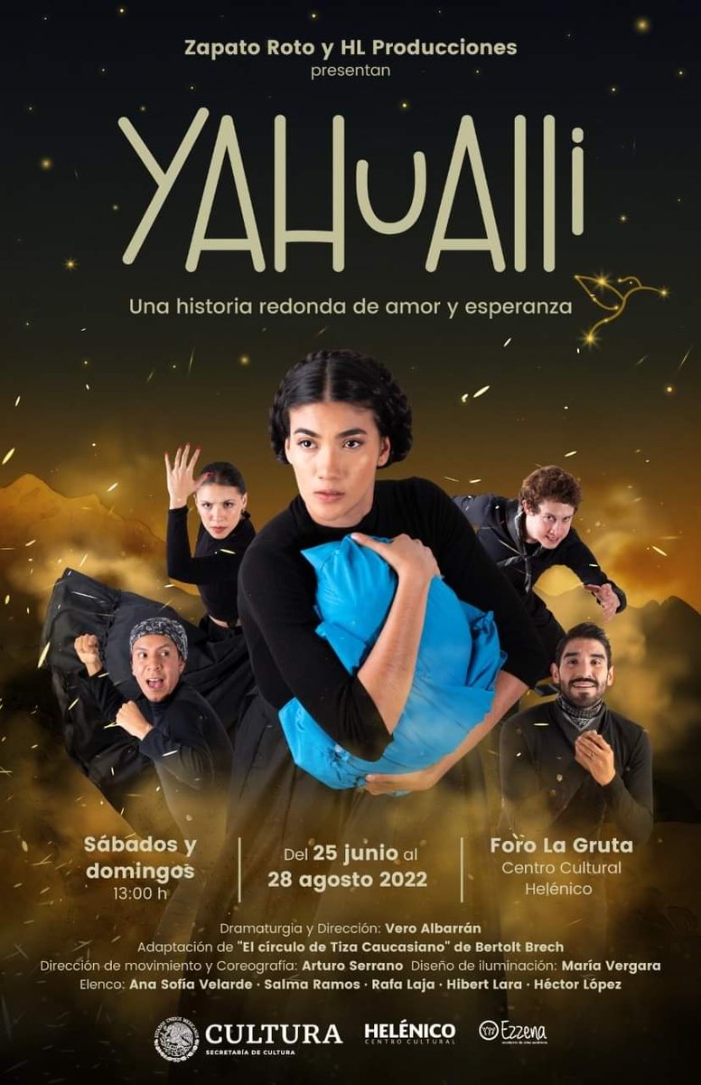 SandymoonMX's tweet photo. Tengo 5 #pasesdobles para Yahualli sábado 16 julio 1 pm Foro La Gruta da #rt #sigueme manda #sandymoon #teatro una imagen de una mujer con un bebé en brazos y te los llevas, deben tener rts de mis tweets para participar y ganar https://t.co/jUob0fUGrh