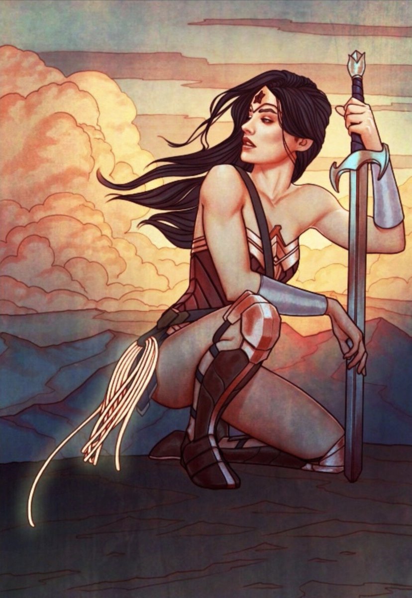 CayugaProd's tweet photo. Las portadas de cómic de la artista Jenny Frison para #WonderWoman son fabulosas. A la altura de tan influyente y majestuoso personaje...

#JennyFrison #DCComics #WilliamMoultonMarston https://t.co/rygnOswF8V