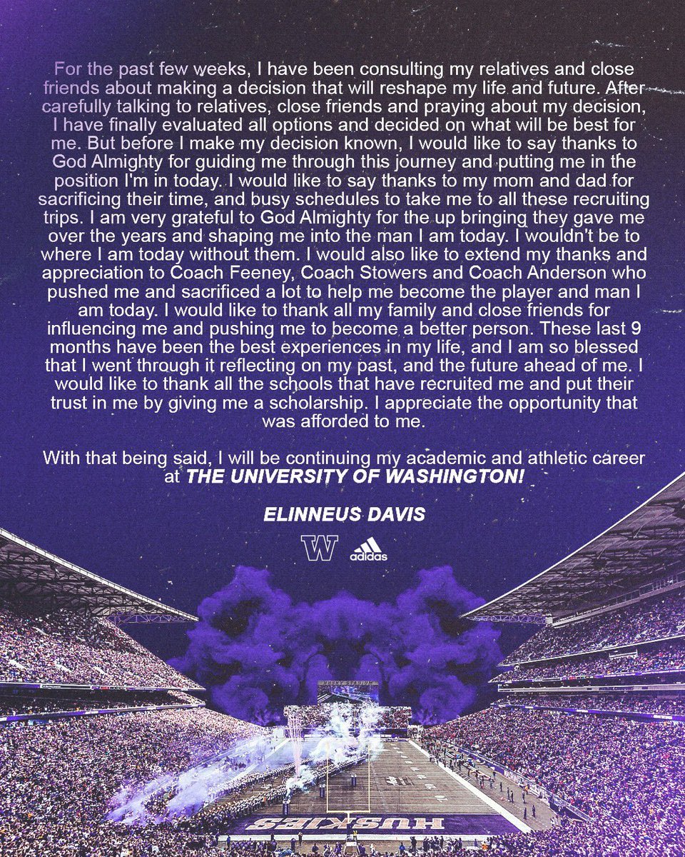 110% committed 

#Committed #purplereign #UW #huskies #Dawgs #blessed☔️☔️☔️☔️☔️🐺🐺🐺🐺🐺🐺☔️☔️☔️☔️🐺🐺‼️‼️‼️‼️‼️‼️‼️‼️‼️