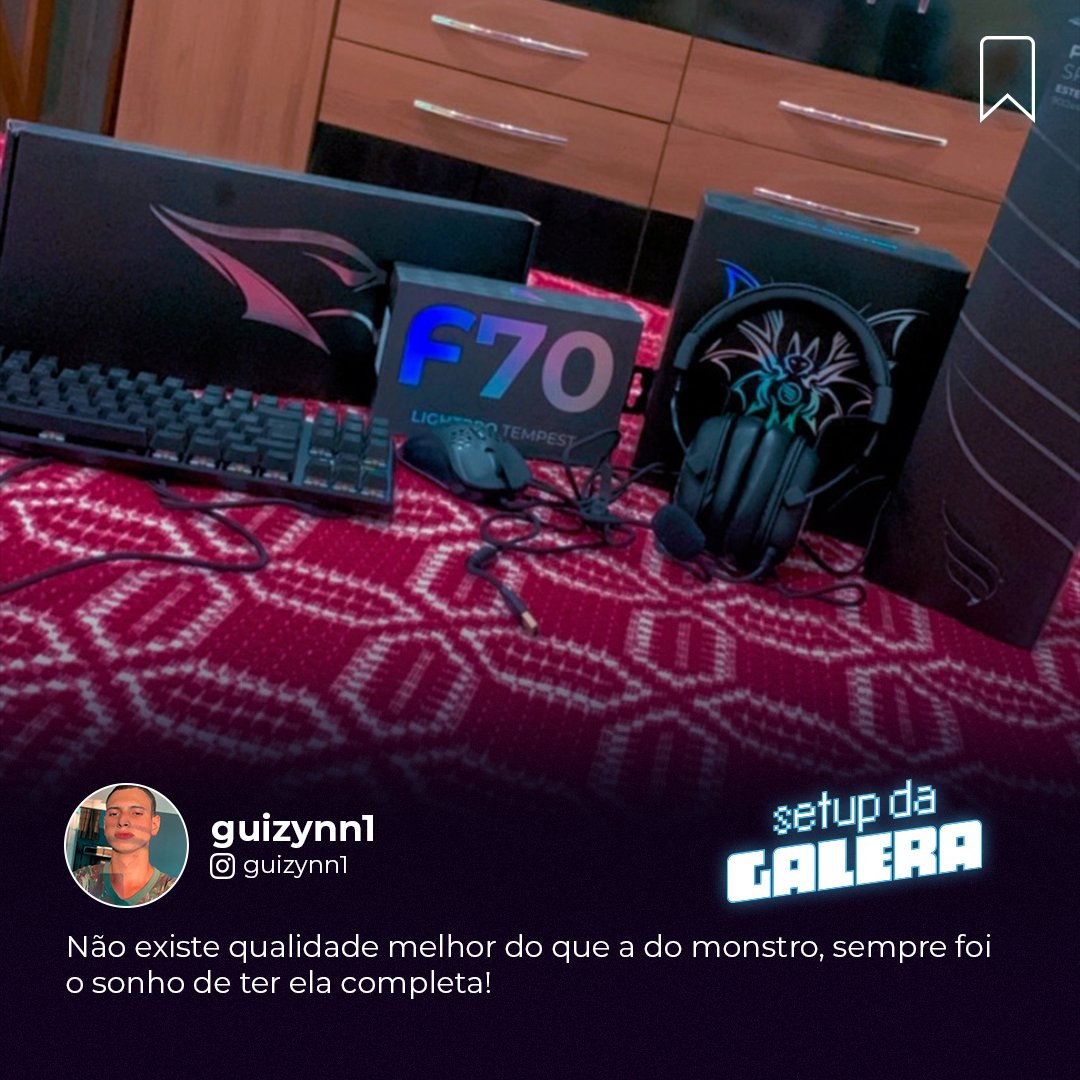 fallenstore's tweet photo. Mais um setup monstro Fallen Gear enviado pelo querido guizynn1, são imagens fortes, tome cuidado!
Eaí professor, aluno aprovado? @FalleNCS
#fallenstore #fallengear https://t.co/HJpvKUS7fI