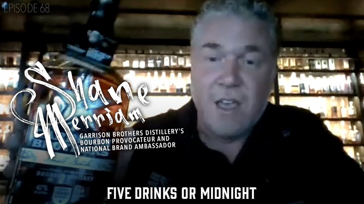 I met Shane (@bourbonprovocateur), Garrison Brothers(<a href="/garrisonbros/">Garrison Brothers</a>) Bourbon Provocateur and National Brand Ambassador at Whiskey and Barrel Nite in New York and now it's his time to take on the 5 drinks and 5 question <a href="/fivedrinksormid/">fivedrinksormidnight</a> 

youtu.be/plpyEf89klE