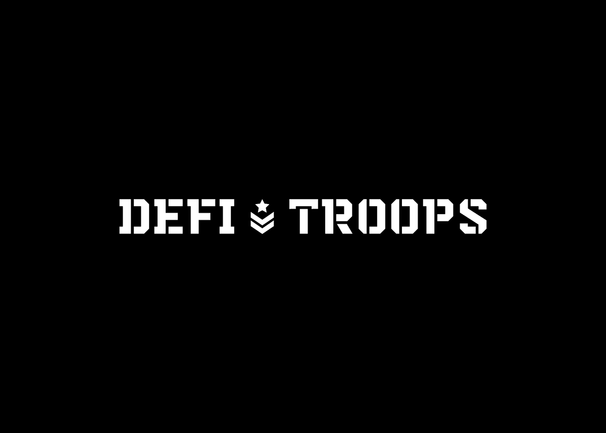 DefiTroops's tweet image. Have a great evening from the DeFi Troops Team!

#DeFiTroops #NFT #nftcommunity