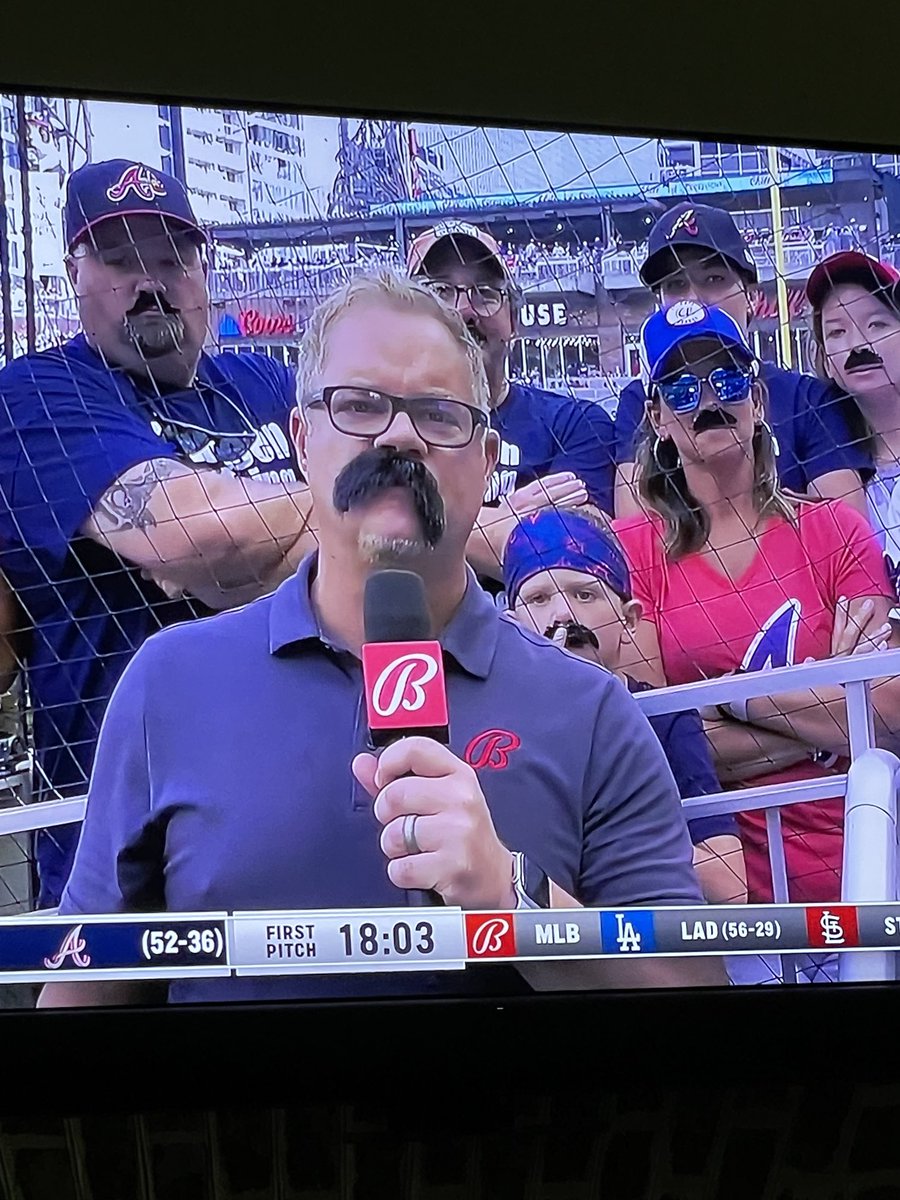 EdnaBateman's tweet photo. Does your teamβs broadcaster bring this kind of energy?!! π¨π»βΎοΈ β¦@PaulByrd36β© β¦#striderslider β¦@SpencerSTRIDerβ© https://t.co/RB0uhaOl0y