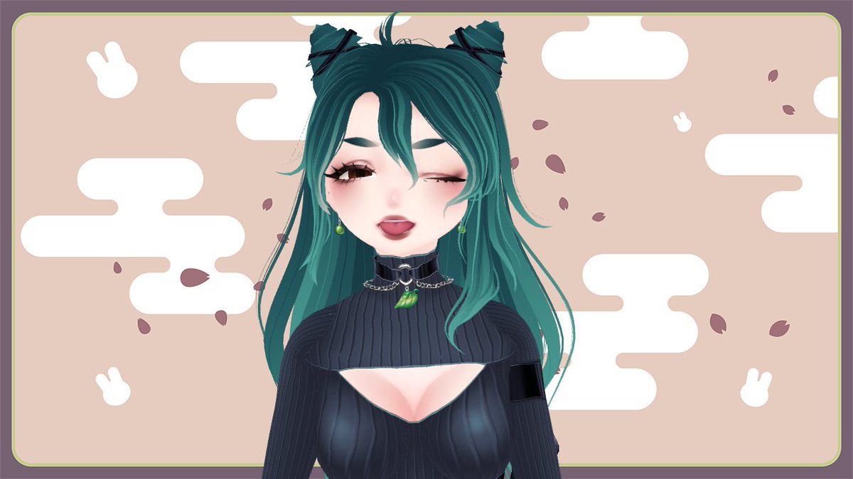 🥺💖My first vtuber model and my current one! They both are special to me but now I feel a little more like me 🍃💚