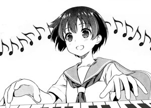 ピアニスト咲さんかわいい
#咲saki 
#某所で拾った画像です 