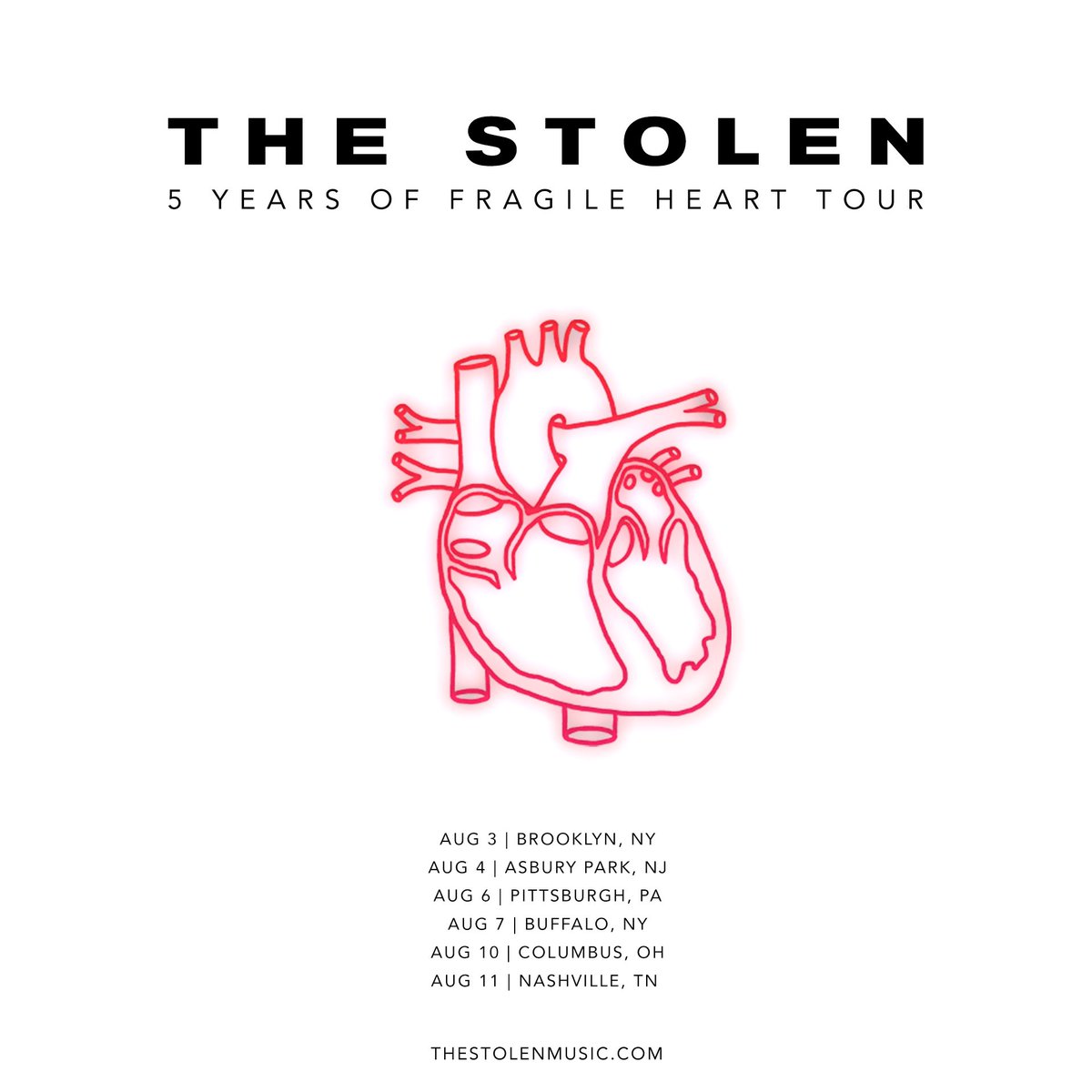 TOUR STARTS IN A FEW WEEKS 🖤