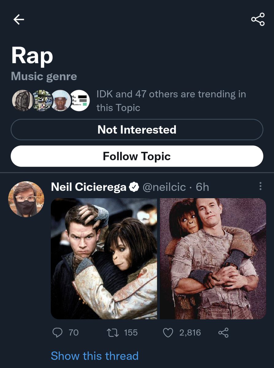 chsrdn's tweet photo. the algorithm is killing it as usual https://t.co/jqRwjpXHL4