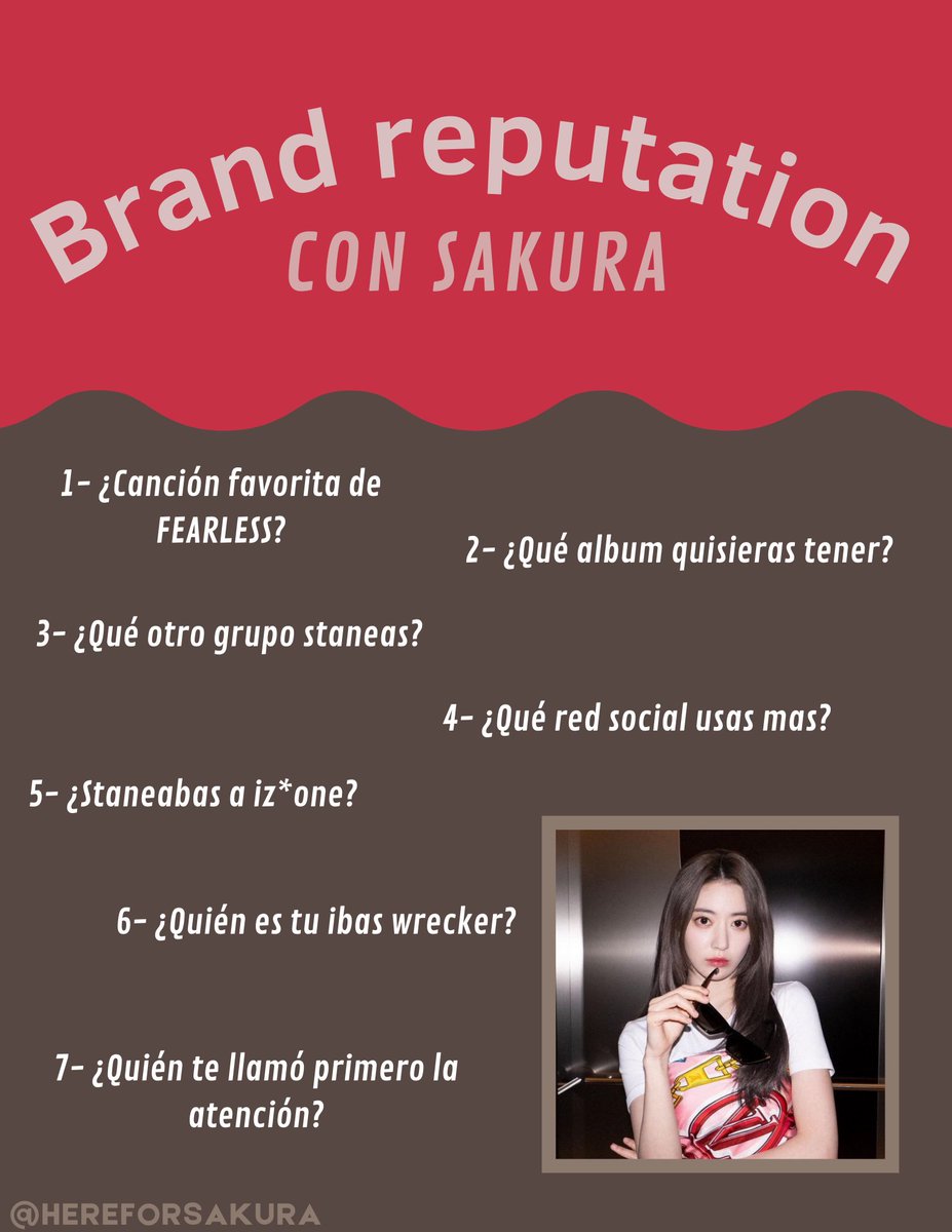weizbr's tweet photo. brand reputation con sakura
by: @hereforsakura

르세라핌 사쿠라 #사쿠라 #SAKURA #LE_SSERAFIM #르세라핌 @le_sserafim @IM_LESSERAFIM https://t.co/EOdbemOlzs