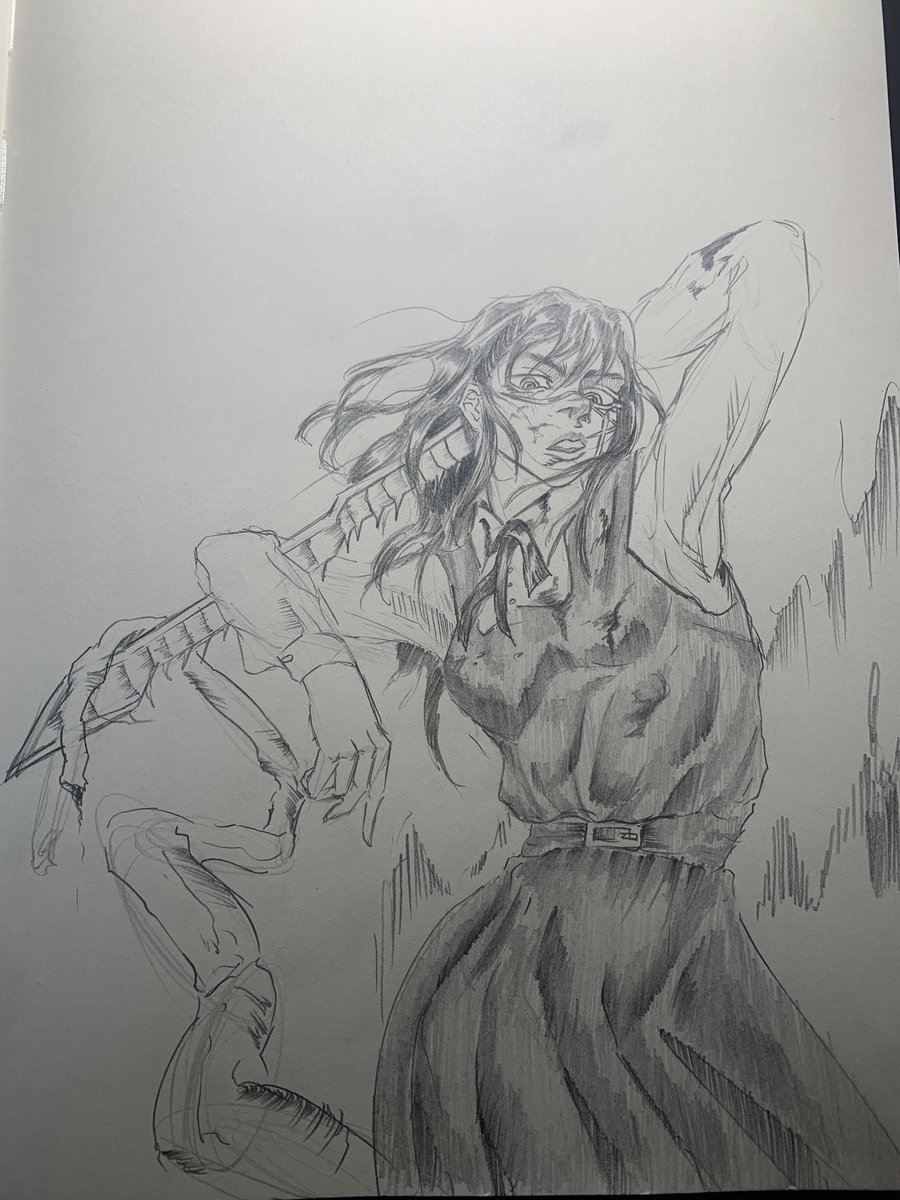 Sxunderz's tweet photo. Csm part 2 is here 🧍🏾‍♂️ #wardevil #chainsawmanpart2 #asamitaka https://t.co/KeKd1tYO5Z