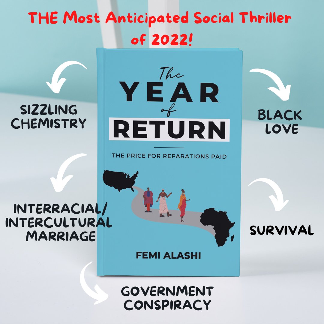 AlaShiNe's tweet photo. FIVE DAYS TILL THE YEAR OF RETURN IS OUT 🖤🤍🤎🌶🏃🏾‍♀️🪧📦🌍 Pre-order if you like books with any of these things or if you want a fascinating story that explores the challenges of life for Black people in a post-reparations setting in the United States.

https://t.co/HqOPwQ64im https://t.co/uOwKtikXtg