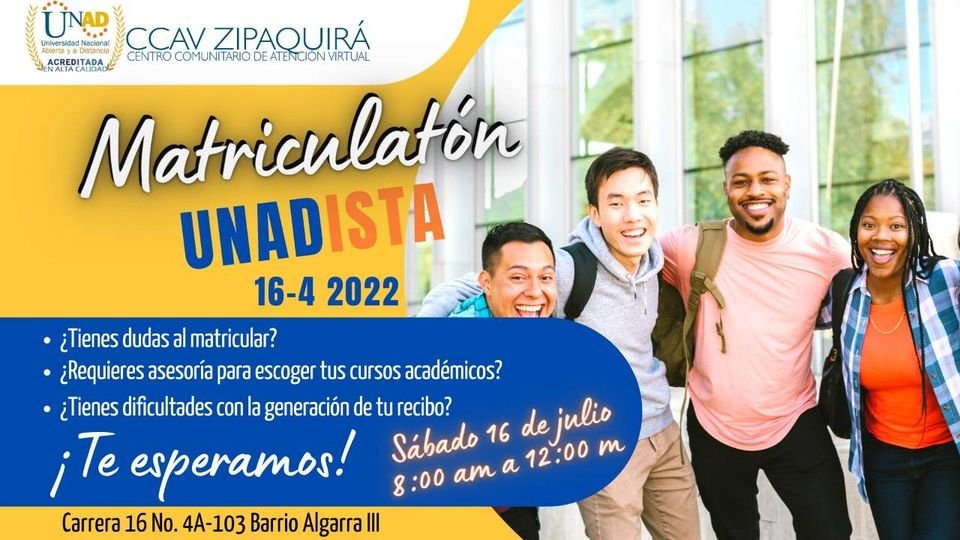 Consejería Académica UNAD Zipa tweet media