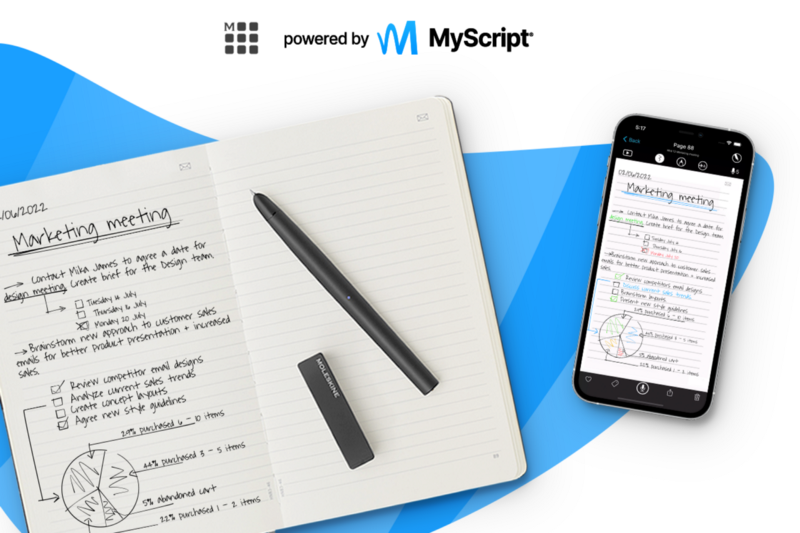 Moleskine and MyScript collaborate to create #MoleskineSmart, the most powerful Moleskine ever prunderground.com/?p=270356 <a href="/myscript/">MyScript®</a>