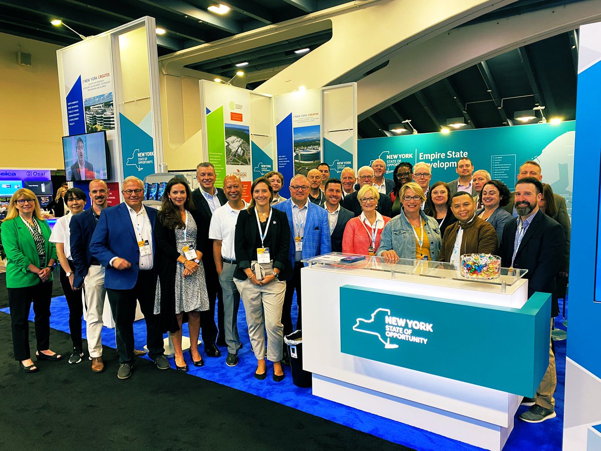 NYLovesNanotech's tweet photo. Visit #NYLovesNano Pavillion at booth #2051 at #SEMICONWest to learn how NY can support your growth in the #semiconductor industry #GreenChips https://t.co/WdsbVyhmCN