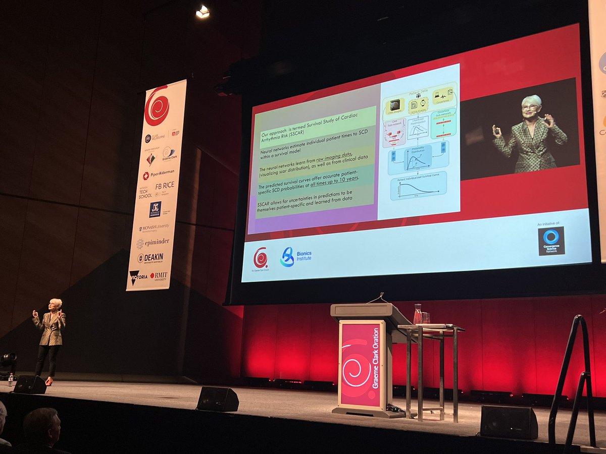 Cardiac digital twins and AI together to identify optimal sites for radioablation of arrhythmia-causing accessory pathways. Brilliant work presented by <a href="/NTrayanova/">NataliaTrayanova</a> at the #gco2022. Inspiring work that’s complimentary to what we’re doing at <a href="/Nirtek_PtyLtd/">Nirtek</a> to prevent heart attacks.