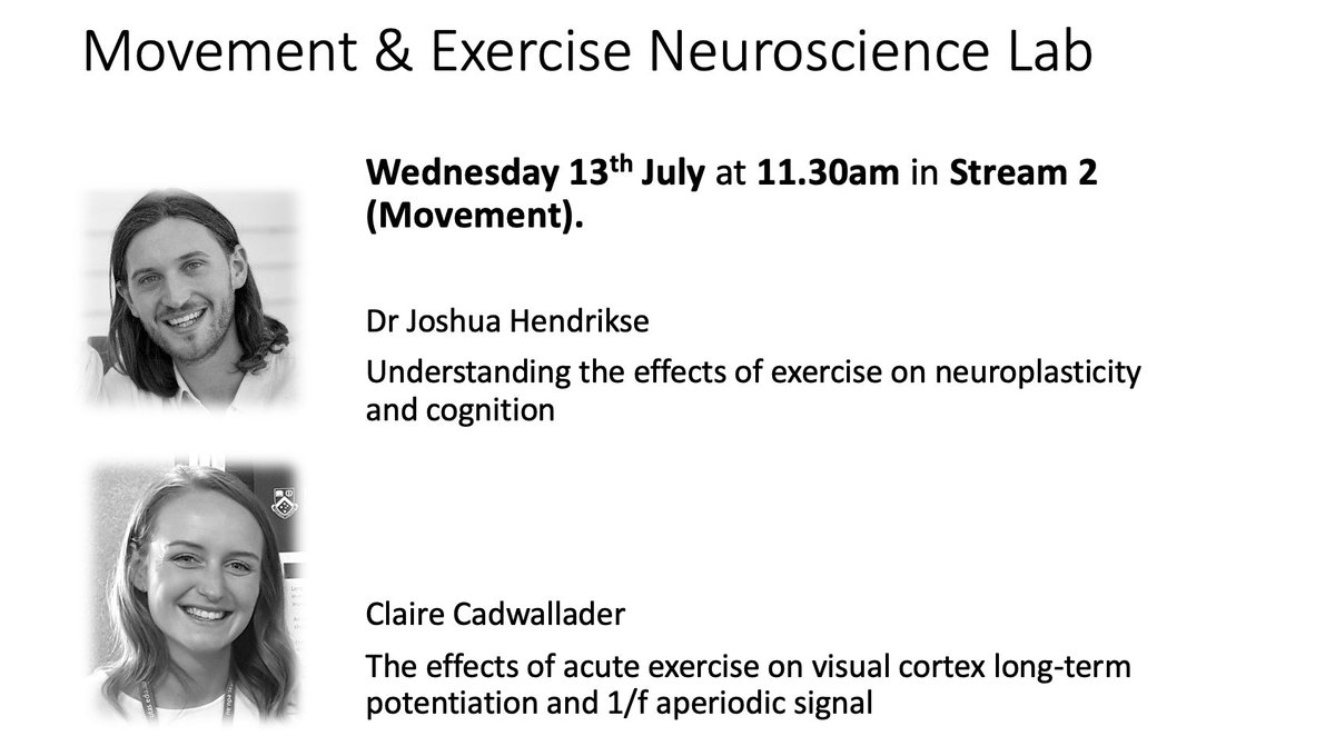 Today we're talking exercise and the brain @ABPS2022 @ACNS_Official