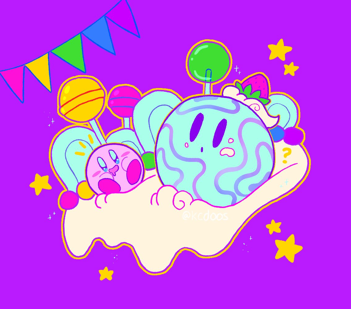 wonder if kirby will invite any old friends to play in dream buffet....